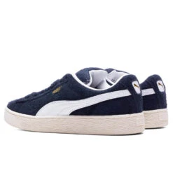 Puma Suede XL Hairy - Club Navy/Frosted Ivory 8 Puma Suede XL Hairy - Club Navy/Frosted Ivory -Feature Clothing Suede XL Hairy Club Navy Frosted Ivory 397241 01 01 09 24 Feature VR 5