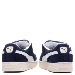 Puma Suede XL Hairy - Club Navy/Frosted Ivory 9 Puma Suede XL Hairy - Club Navy/Frosted Ivory -Feature Clothing Suede XL Hairy Club Navy Frosted Ivory 397241 01 01 09 24 Feature VR 8