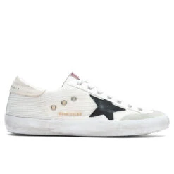 Golden Goose Super-Star Sneakers - White/Black/Beige