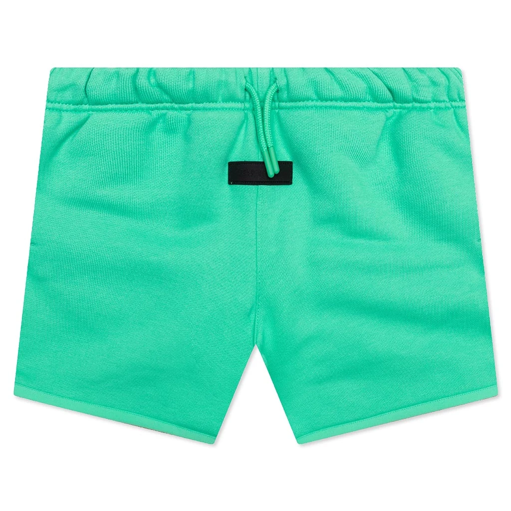 Kids Sweatshort - Mint Leaf 3 Kids Sweatshort - Mint Leaf