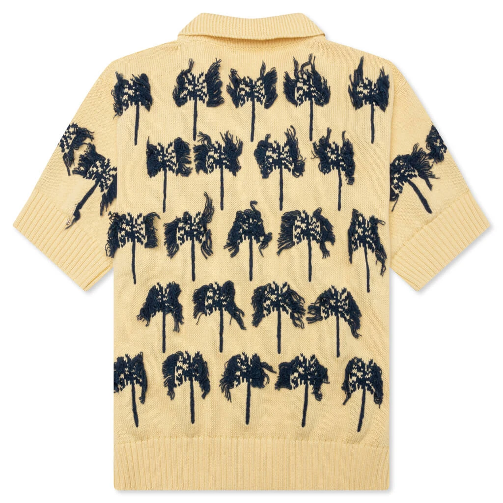 Jil Sander Polo Sweater - Open Yellow 4 Jil Sander Polo Sweater - Open Yellow - Image 2