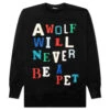 Undercover Wolf Sweatshirt - Black 2 Undercover Wolf Sweatshirt - Black -Feature Clothing Sweatshirt Black UC2C4891 2 01 04 24 Feature JP