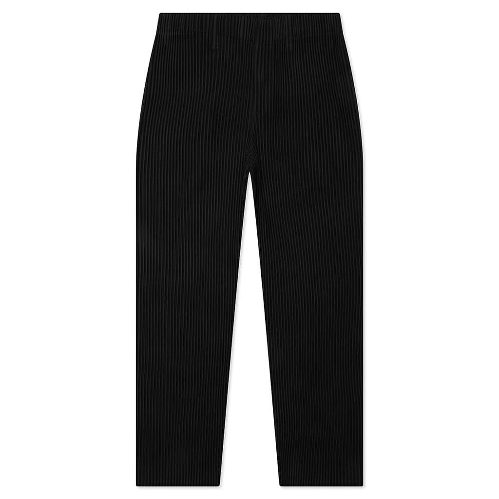Tailored Pleats 2 Pants - Black 3 Tailored Pleats 2 Pants - Black