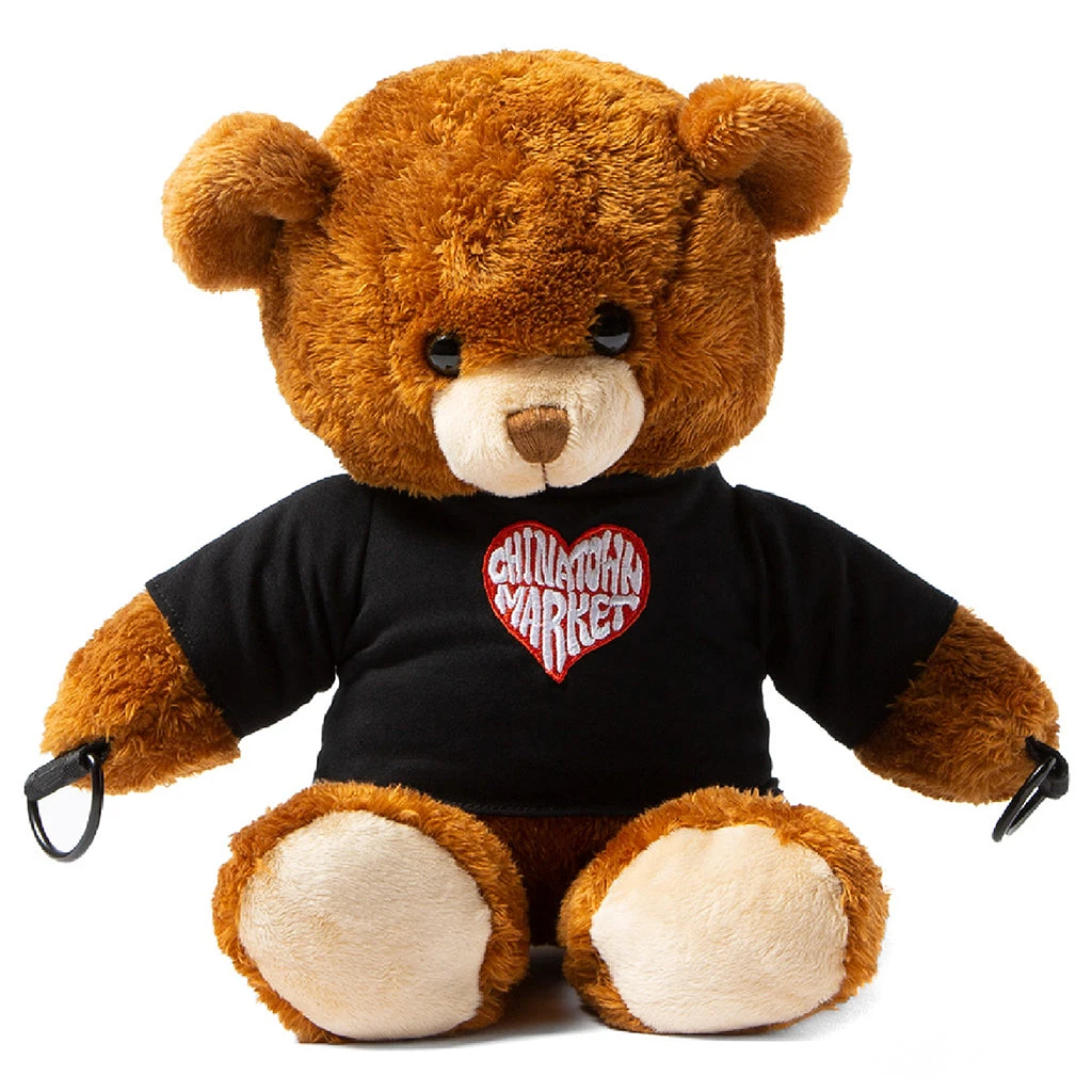 Chinatown Teddy Bear Side Bag - Brown 3 Chinatown Teddy Bear Side Bag - Brown