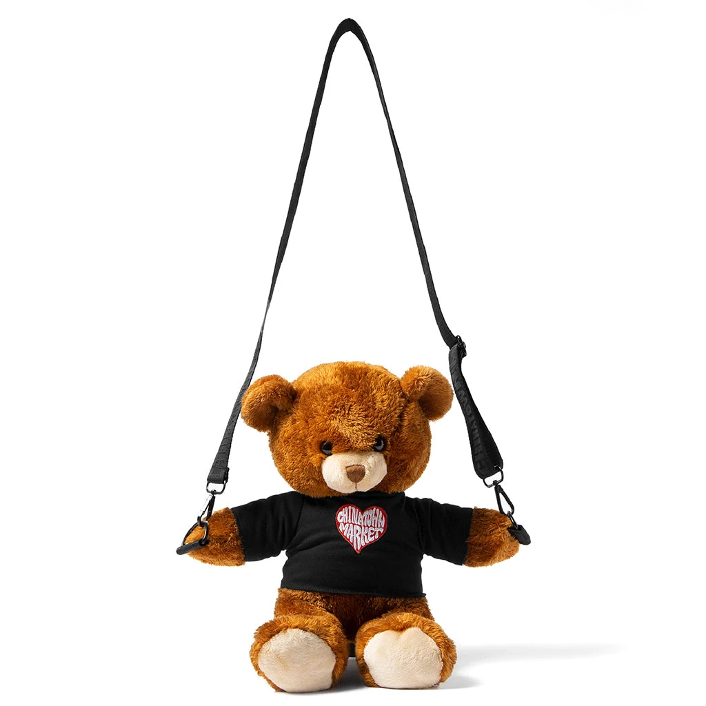 Chinatown Teddy Bear Side Bag - Brown 4 Chinatown Teddy Bear Side Bag - Brown - Image 2