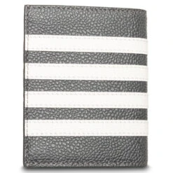 4 Bar Double Card Holder - Dark Gray