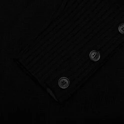 Elongated Fine Merino Wool Cardigan - Black -Feature Clothing Thom Browne Elongated Fine Merino Wool Cardigan Black MKC362A Y1002 001 01 28 2022 01 3