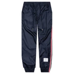 Ripstop RWB Side Stripe Track Pants - Navy