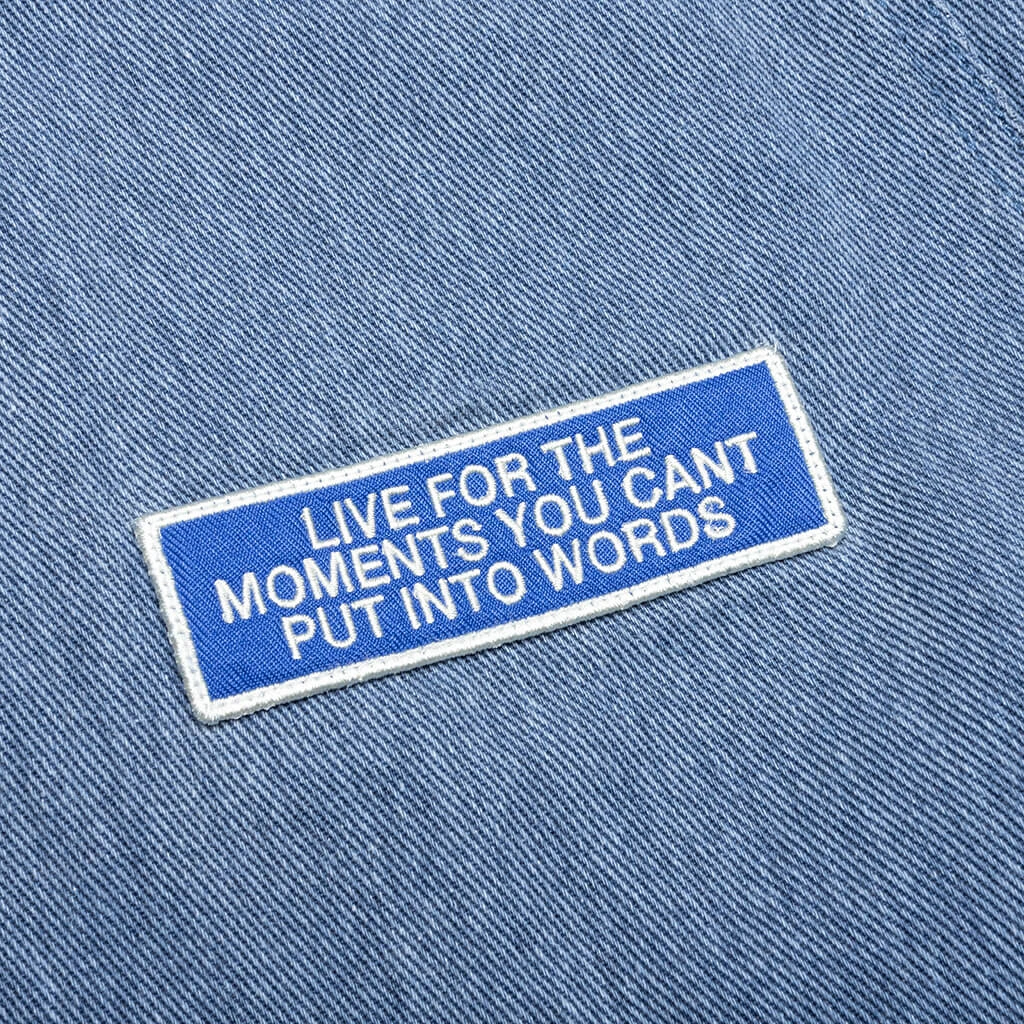 Twill Carpenter Short - Blue 6 Twill Carpenter Short - Blue - Image 4