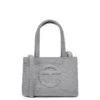 UGG X Telfar Small Fleece Shopper - Heather Grey 2 UGG X Telfar Small Fleece Shopper - Heather Grey -Feature Clothing UGG x Telfar Small Fleece Shopper Heather Grey 1127800 HRGY 11 12 21 feature01
