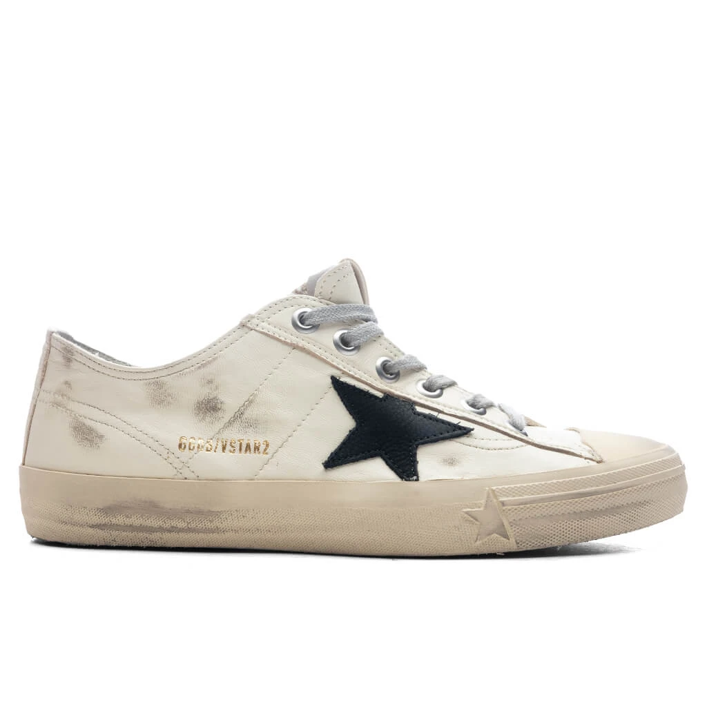 Golden Goose V-Star 2 Nappa Nabuk Star - Dirty White/Black 3 Golden Goose V-Star 2 Nappa Nabuk Star - Dirty White/Black