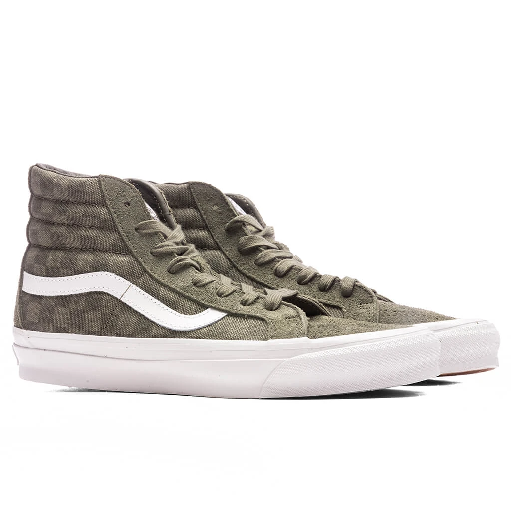 OG SK8-Hi LX - Checkerboard Grape Leaf 4 OG SK8-Hi LX - Checkerboard Grape Leaf - Image 2