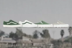 Vans Vault X Museum Of Peace & Quiet OG Style 36 LX - Marshmallow/Green 12 Vans Vault X Museum Of Peace & Quiet OG Style 36 LX - Marshmallow/Green -Feature Clothing Vans Vault x MOPQ Feature 03 05 22 01 c136efe0 5457 4cc5 b447 e941025e2339