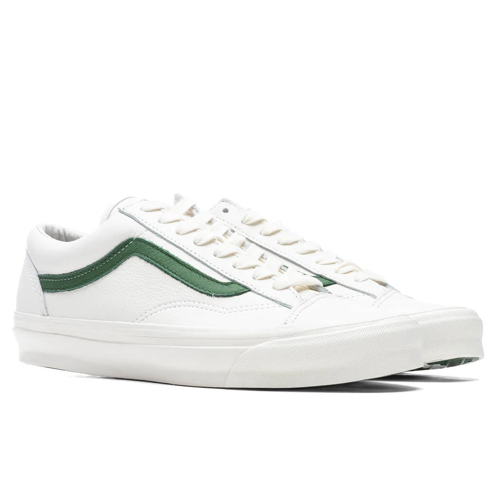 Vans Vault X Museum Of Peace & Quiet OG Style 36 LX - Marshmallow/Green 4 Vans Vault X Museum Of Peace & Quiet OG Style 36 LX - Marshmallow/Green - Image 2