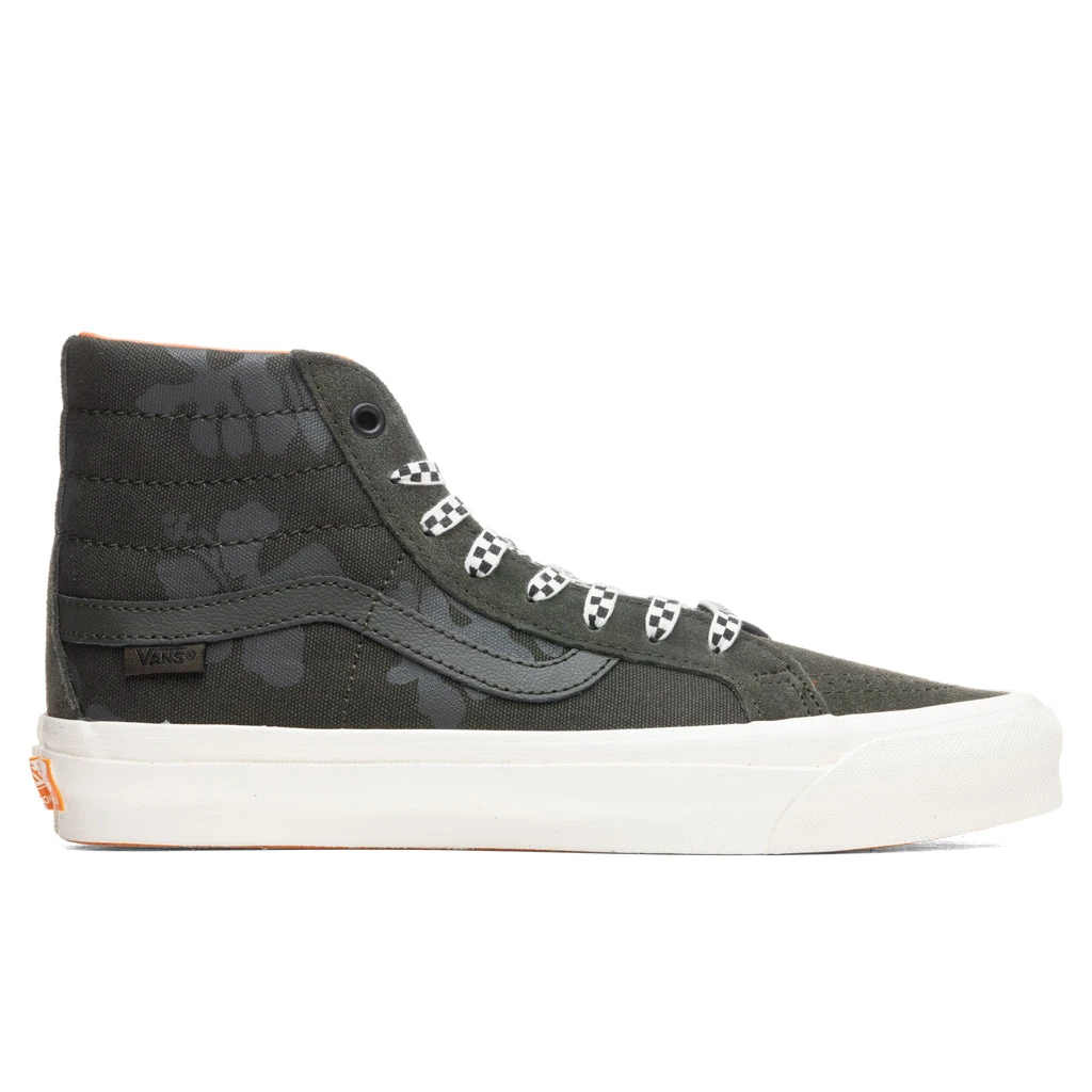Vans Vault X Porter OG Sk8-Hi LX - Forest Night/Black Ink 3 Vans Vault X Porter OG Sk8-Hi LX - Forest Night/Black Ink