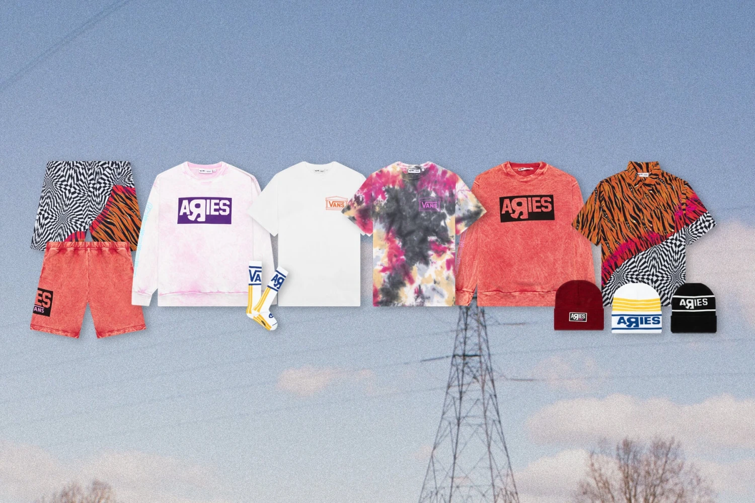 Vans Vault X Aries Women's Art Trip Tee - White 7 Vans Vault X Aries Women's Art Trip Tee - White - Image 5