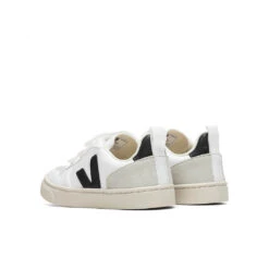Veja Kid Toddler V-10 Velcro - White/Black 8 Veja Kid Toddler V-10 Velcro - White/Black -Feature Clothing Veja Kid V 10 Velcro White Black CXV072565K 03 13 2021 01 5