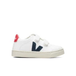Veja Kid's Esplar Velcro Chromefree - Extra White/Nautico/Pekin