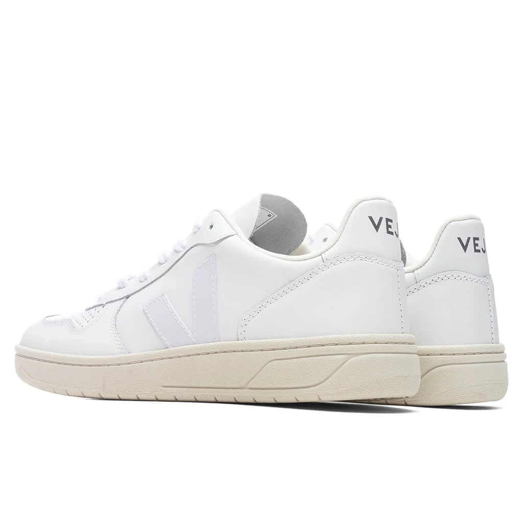 Veja V-10 Leather - Extra White 5 Veja V-10 Leather - Extra White - Image 3