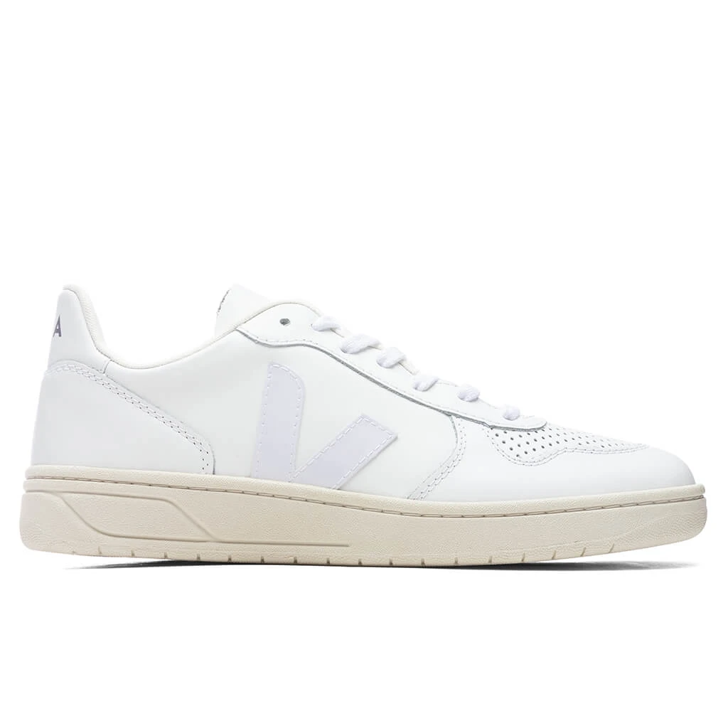Veja V-10 Leather - Extra White 3 Veja V-10 Leather - Extra White