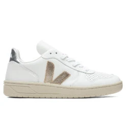 Veja Women's V-10 - Extra White/Platine Silver