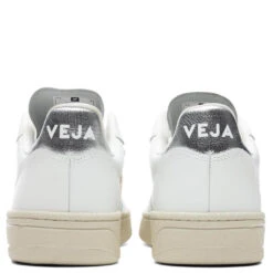 Veja Women's V-10 - Extra White/Platine Silver 9 Veja Women's V-10 - Extra White/Platine Silver -Feature Clothing Veja Women s V 10 Extra White Platine Silver VXW022605 09 25 2021 01 5