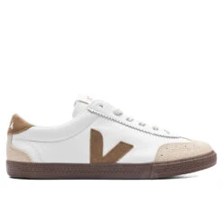Veja Volly O.T. Leather - White/Tent Bark