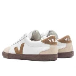 Veja Volly O.T. Leather - White/Tent Bark -Feature Clothing Volly O.T. Leather White Tent Bark VO2003720A 12 28 24 Feature JP 9