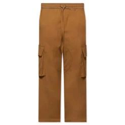 Track Logo Cargo Pants - Sand Wool