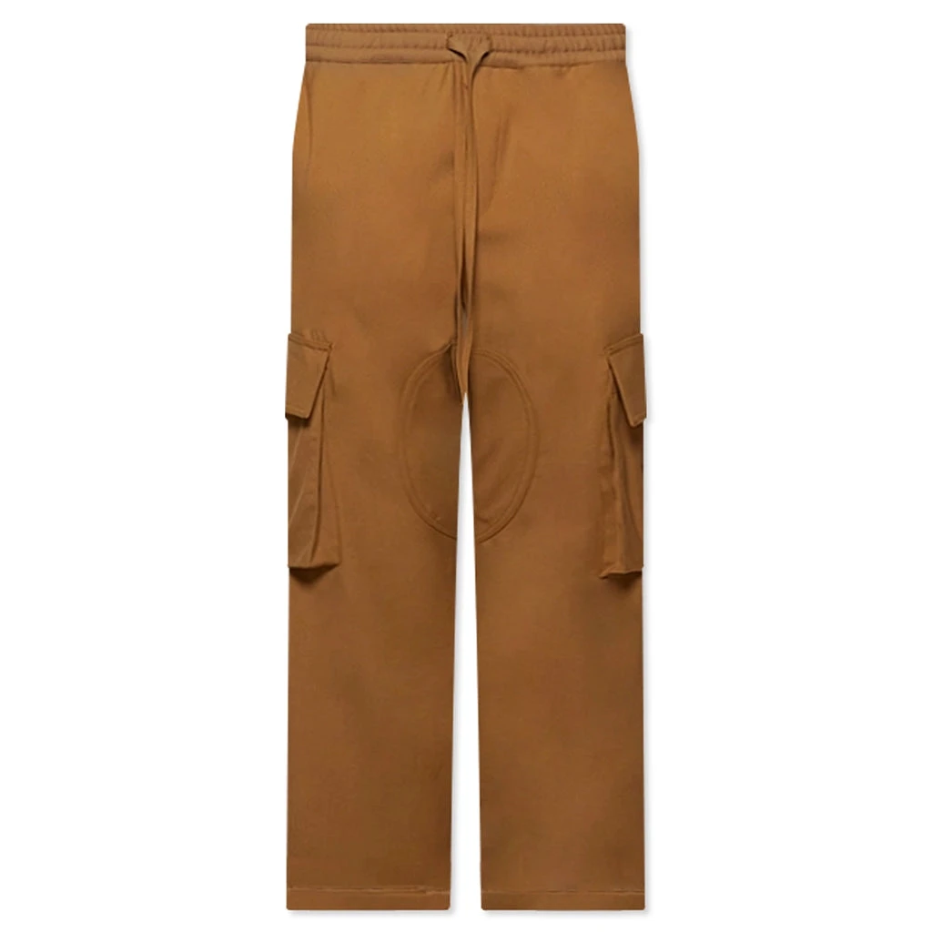 Track Logo Cargo Pants - Sand Wool 3 Track Logo Cargo Pants - Sand Wool