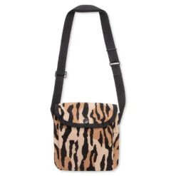 Leopard Shoulder Bag - Beige