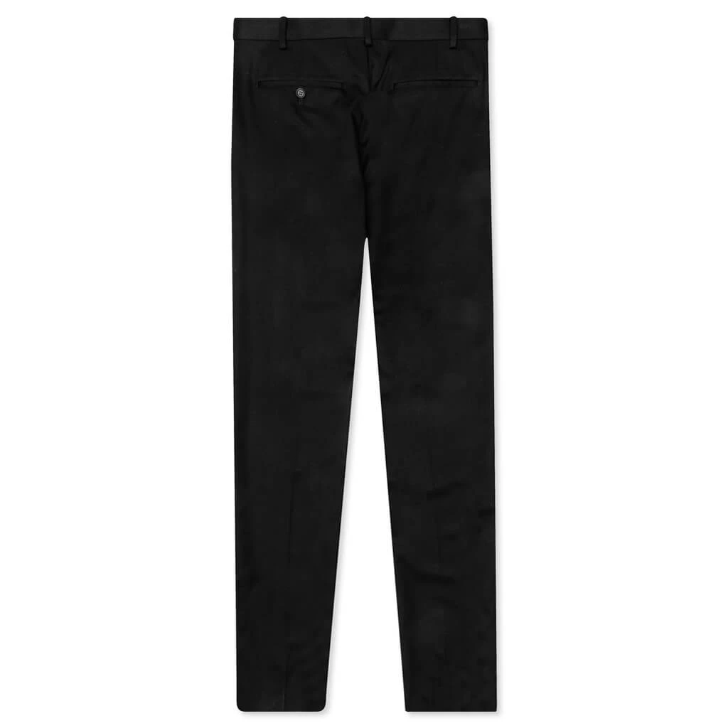 Pleated Trousers Type-1 - Black 4 Pleated Trousers Type-1 - Black - Image 2