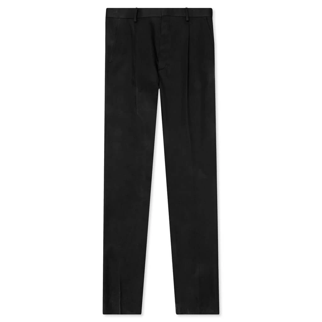Pleated Trousers Type-1 - Black 3 Pleated Trousers Type-1 - Black