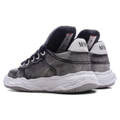 Wayne Puffer Low OG Sole Brushed Shrink Leather - Black -Feature Clothing Wayne Puffer Low OG Sole Brushed Shrink Leather Black A14FW732 BLK 09 09 25 Feature VR 6