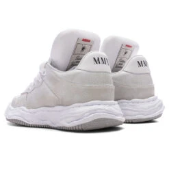 Wayne Puffer Low OG Sole Brushed Shrink Leather - White -Feature Clothing Wayne Puffer Low OG Sole Brushed Shrink Leather White A14FW732 WHT 09 09 25 Feature VR 5