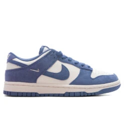 Nike Women's Dunk Low - Sail/World Indigo/Metallic Silver