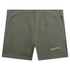 Wordmark Sweatshorts - Olive