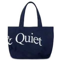 Wordmark Tote Bag - Navy -Feature Clothing Wordmark Tote Bag Navy MOPQ SS25 36 NAV 03 20 25 Feature JP 5