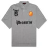 Pleasures Wyatt Boxy Polo - Grey