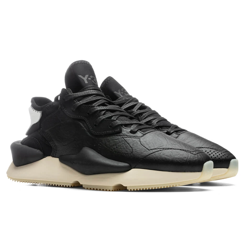 Y-3 Kaiwa - Black/Black/Cream White 4 Y-3 Kaiwa - Black/Black/Cream White - Image 2