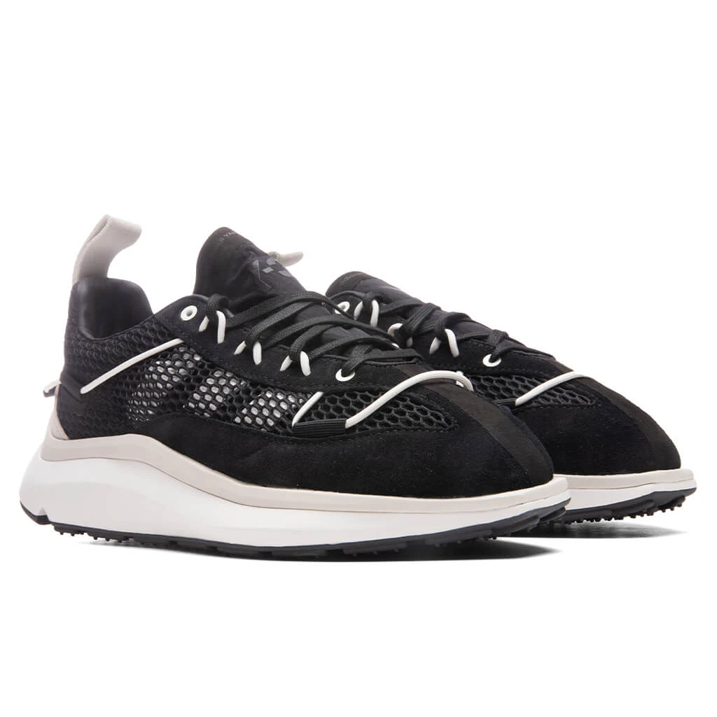 Y-3 Shiku Run - Black/Core White/Orbit Grey 4 Y-3 Shiku Run - Black/Core White/Orbit Grey - Image 2