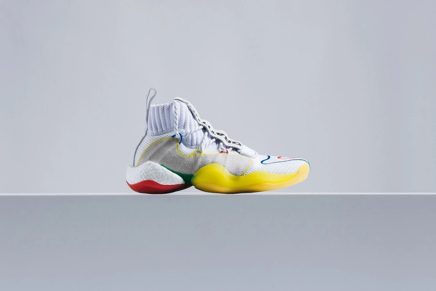 Adidas Originals X Pharrell Williams Crazy BYW LVL X - Cloud White/Supplier Color 7 Adidas Originals X Pharrell Williams Crazy BYW LVL X - Cloud White/Supplier Color - Image 5