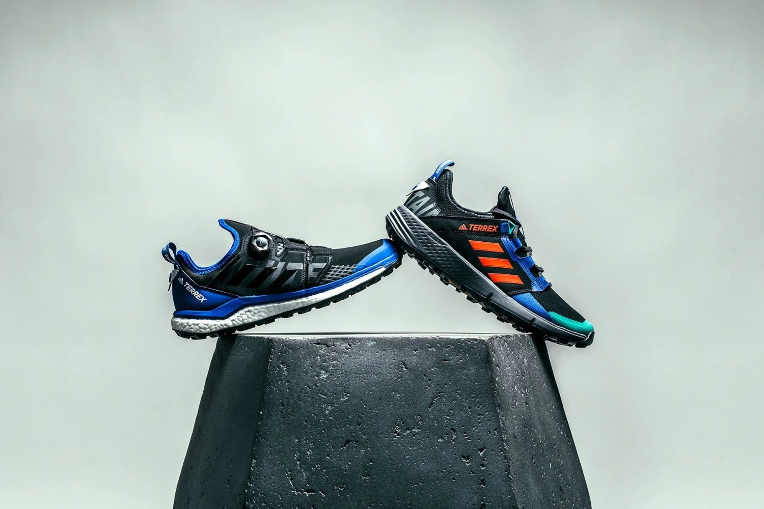 Adidas Originals Originals X White Mountaineering Terrex Agravic Speed + - Core Black/Active Orange/Collegiate Royal 6 Adidas Originals Originals X White Mountaineering Terrex Agravic Speed + - Core Black/Active Orange/Collegiate Royal - Image 5