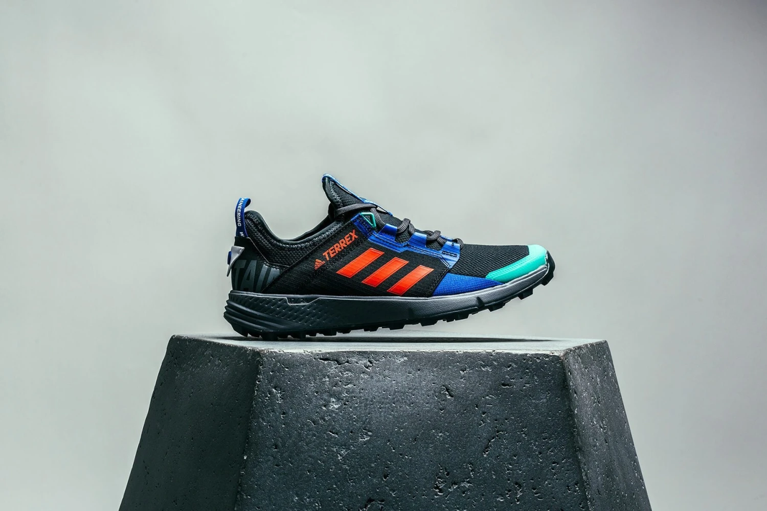 Adidas Originals Originals X White Mountaineering Terrex Agravic Speed + - Core Black/Active Orange/Collegiate Royal 7 Adidas Originals Originals X White Mountaineering Terrex Agravic Speed + - Core Black/Active Orange/Collegiate Royal - Image 6