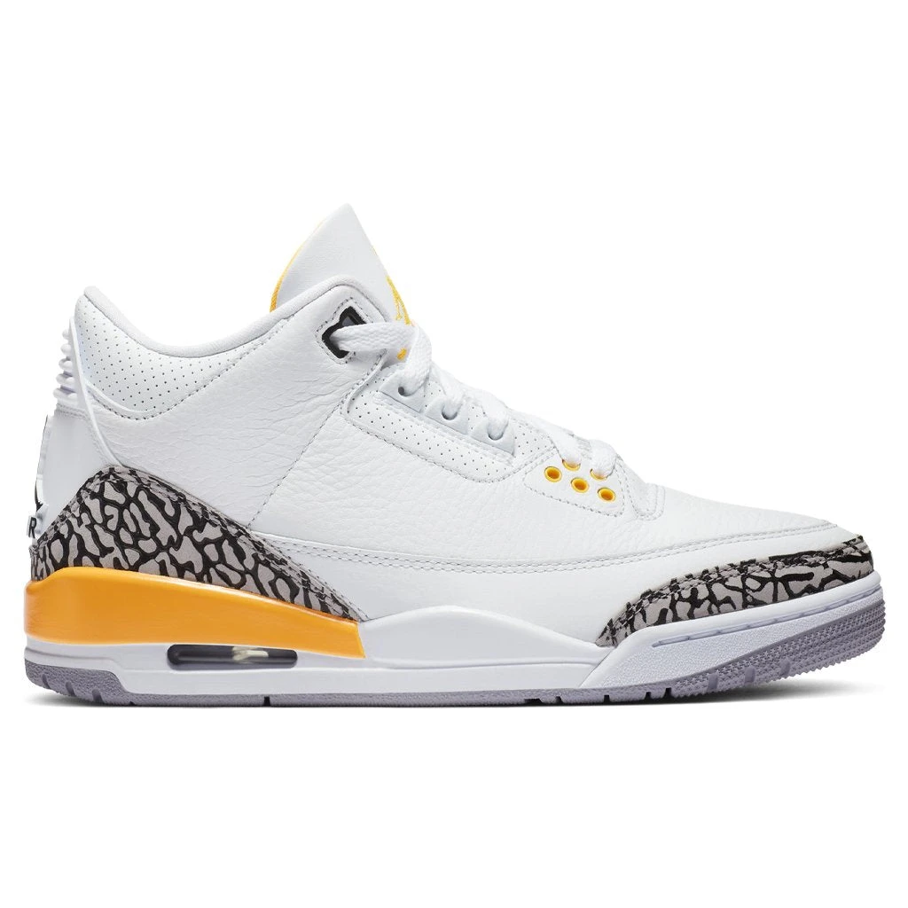 Women's Air Jordan 3 Retro "Laser Orange" - White/Black 3 Women's Air Jordan 3 Retro "Laser Orange" - White/Black