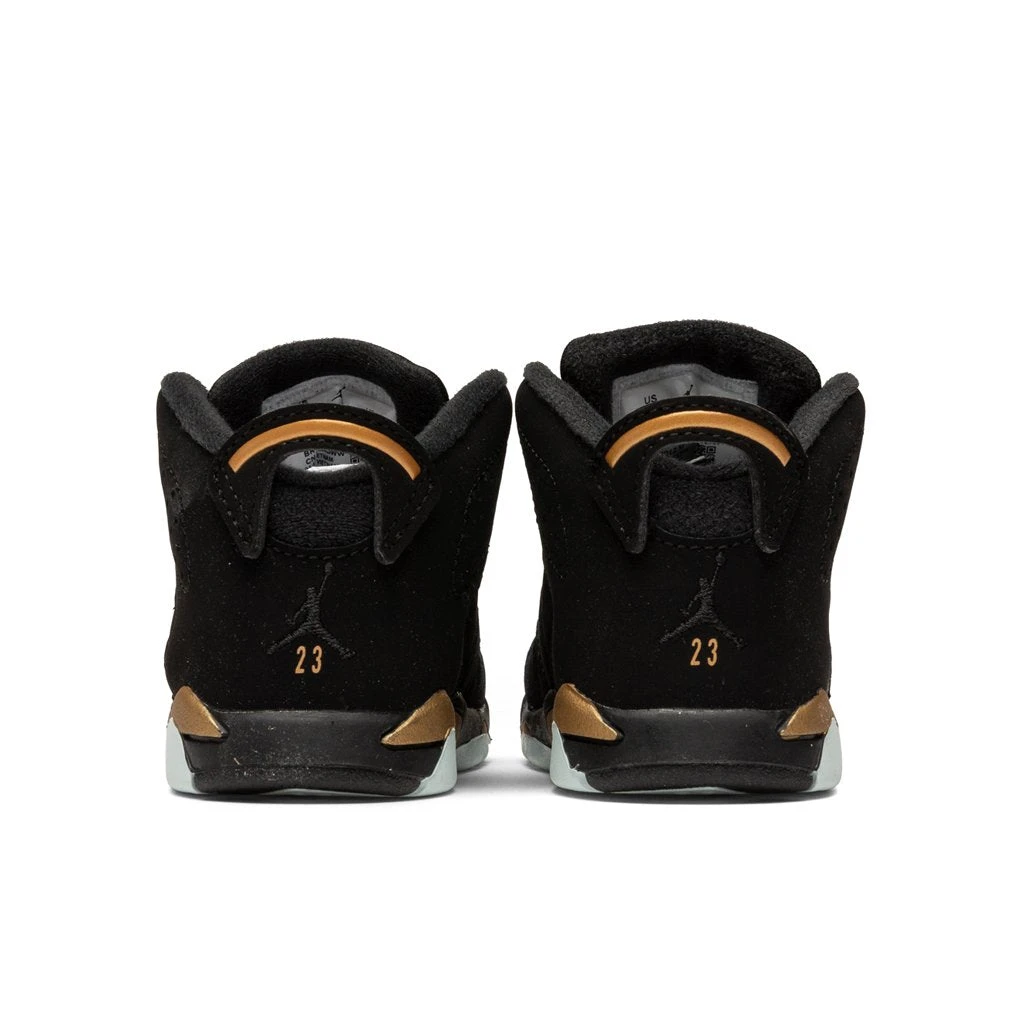 Air Jordan 6 Retro SE (TD) - Black/Metallic Gold/Black 6 Air Jordan 6 Retro SE (TD) - Black/Metallic Gold/Black - Image 4