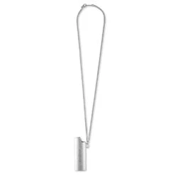 Ambush Logo Lighter Case Necklace L - Silver