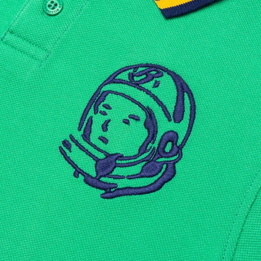Billionaire Boys Club Kid's BB Cadet S/S Polo - Ming Green 5 Billionaire Boys Club Kid's BB Cadet S/S Polo - Ming Green - Image 3