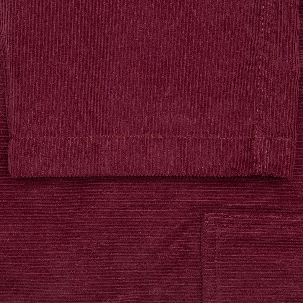 Corduroy Carpenter Pant - Maroon 5 Corduroy Carpenter Pant - Maroon - Image 3
