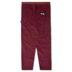 Corduroy Carpenter Pant - Maroon 10 Corduroy Carpenter Pant - Maroon -Feature Clothing brain dead corduroy carpenter pant maroon 4